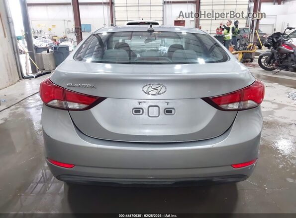 KMHDH4AE0GU542886 2016 HYUNDAI ELANTRA Silver 
