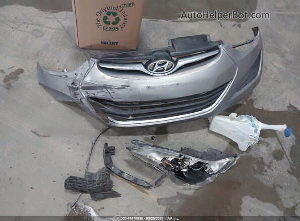 KMHDH4AE0GU542886 2016 HYUNDAI ELANTRA Silver Widok zestawu wskaźników