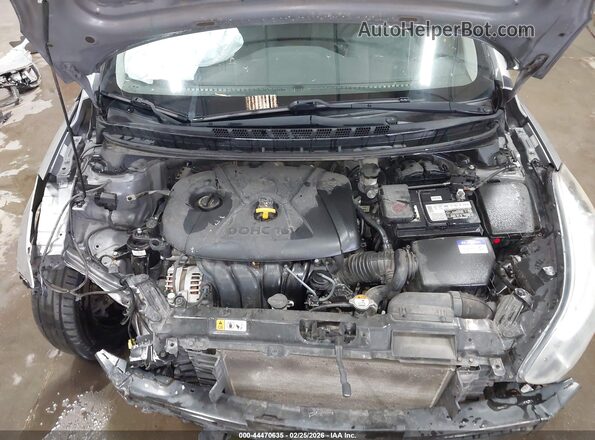 KMHDH4AE0GU542886 2016 HYUNDAI ELANTRA Silver Widok z tyłu