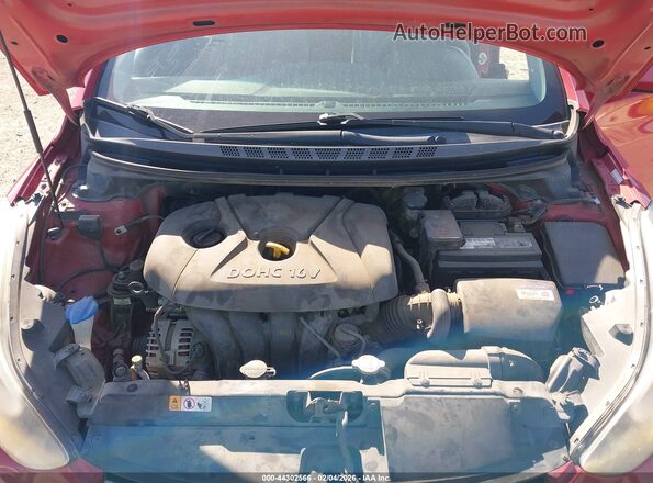 KMHDH4AE6GU546313 2016 HYUNDAI ELANTRA Red Vista trasera