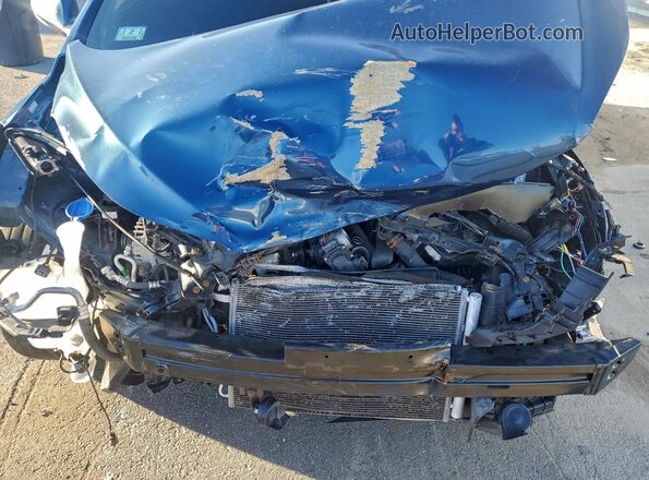 KMHDH4AE7GU644945 2016 HYUNDAI ELANTRA Синий Вид задней части салона