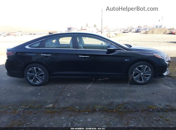 KMHE14L20KA093439 2019 HYUNDAI SONATA PLUG-IN HYBRID Черный 