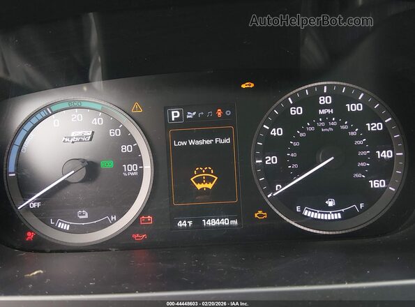 KMHE14L26HA059885 2017 HYUNDAI SONATA PLUG-IN HYBRID Black 