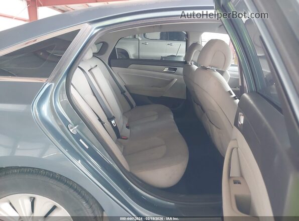 KMHE24L11GA011892 2016 HYUNDAI SONATA HYBRID Light Blue Вид наклейки с VIN-кодом