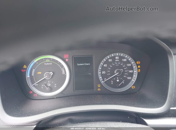 KMHE24L30KA084553 2019 HYUNDAI SONATA HYBRID Серый Вид задних сидений