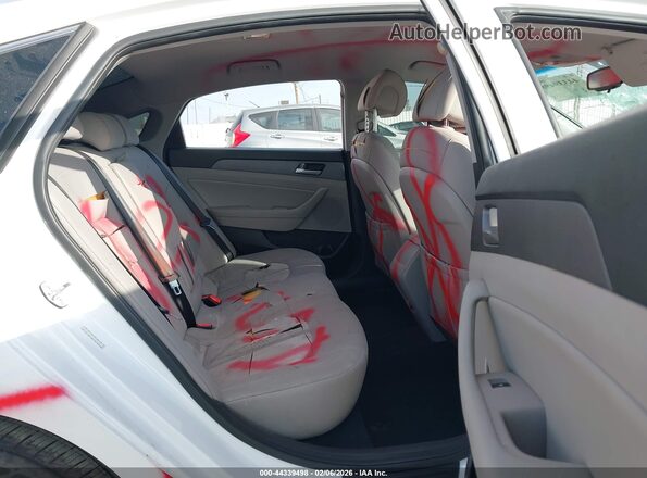 KMHE24L33HA063754 2017 HYUNDAI SONATA HYBRID Белый 