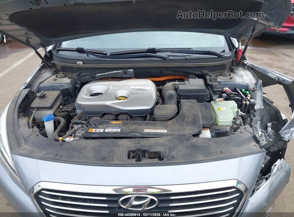 KMHE34L17GA010307 2016 HYUNDAI SONATA HYBRID Silver 