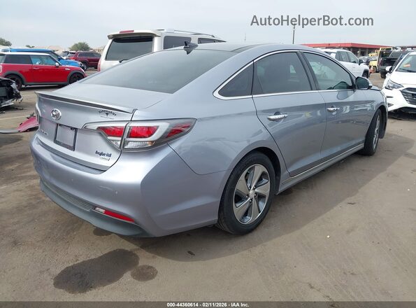 KMHE34L17GA010307 2016 HYUNDAI SONATA HYBRID Silver 