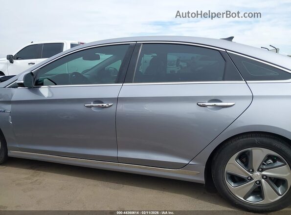 KMHE34L17GA010307 2016 HYUNDAI SONATA HYBRID Silver 