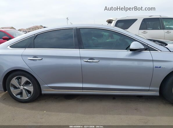 KMHE34L17GA010307 2016 HYUNDAI SONATA HYBRID Silver 