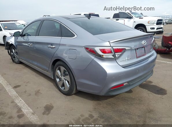 KMHE34L17GA010307 2016 HYUNDAI SONATA HYBRID Silver 