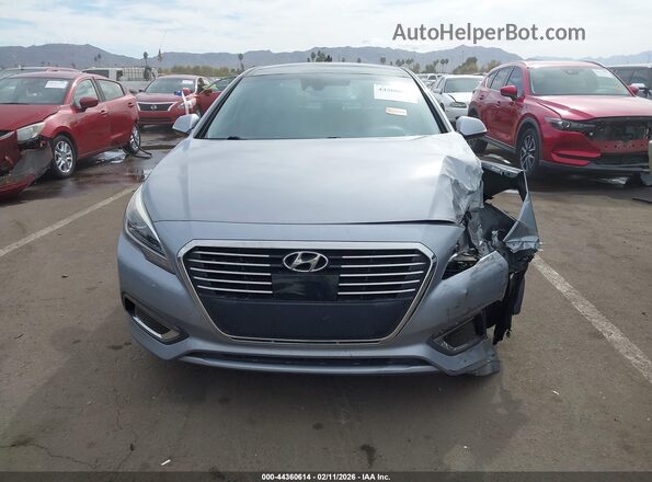 KMHE34L17GA010307 2016 HYUNDAI SONATA HYBRID Silver 