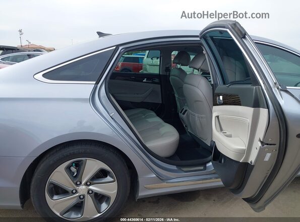 KMHE34L17GA010307 2016 HYUNDAI SONATA HYBRID Silver 