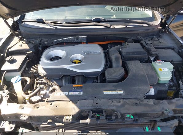 KMHE34L17HA048038 2017 HYUNDAI SONATA HYBRID Black 