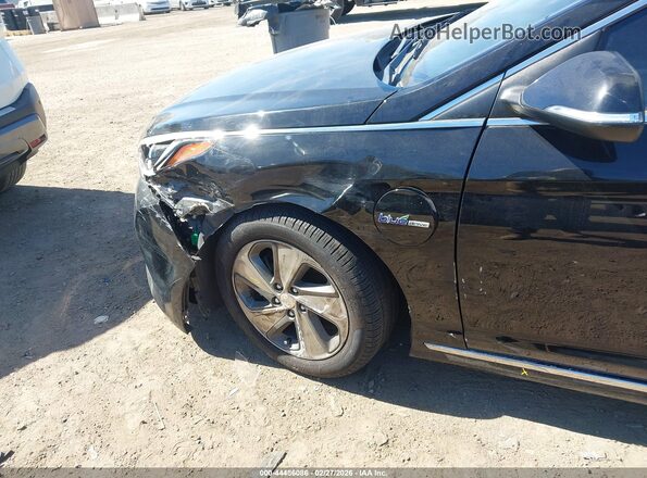 KMHE54L23HA061016 2017 HYUNDAI SONATA PLUG-IN HYBRID Black 