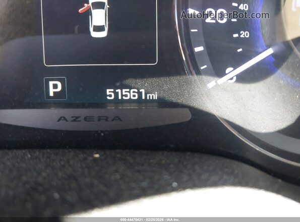 KMHFG4JG3HA587675 2017 HYUNDAI AZERA Белый 