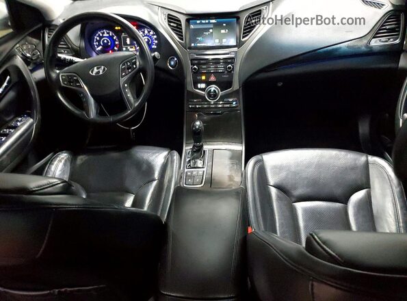 KMHFH4JG3HA590489 2017 HYUNDAI AZERA White Vista del salpicadero