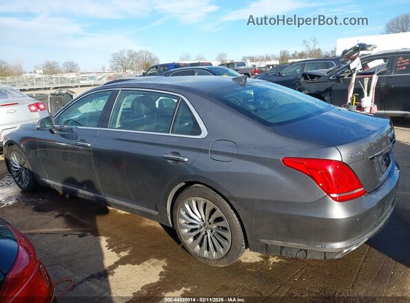 KMHG34JAXHU027209 2017 GENESIS G90 Gray სალონის 360-გრადუსიანი ხედი