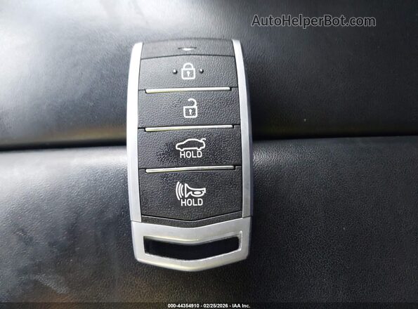 KMHG54JH0HU030529 2017 GENESIS G90 Black Widok deski rozdzielczej