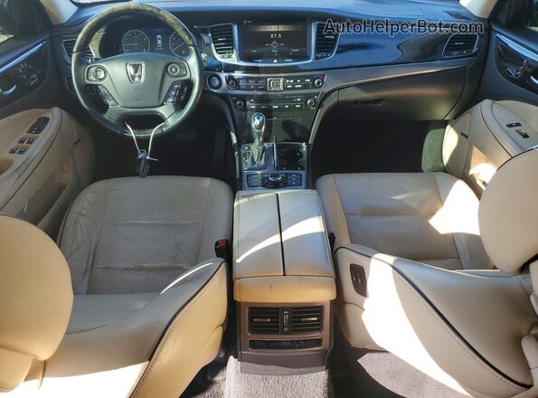 KMHGH4JH2GU106192 2016 HYUNDAI EQUUS Black 