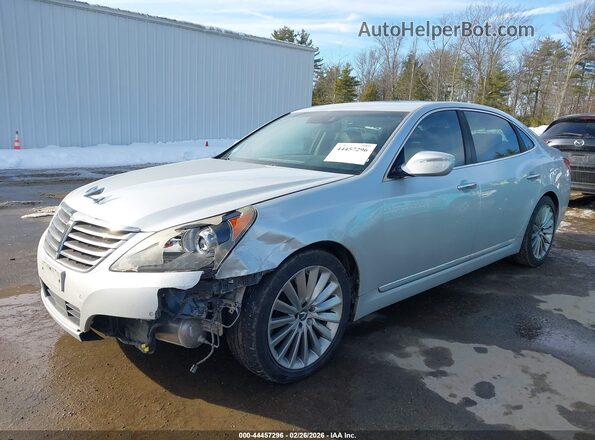 KMHGH4JH3GU104581 2016 HYUNDAI EQUUS Silver 