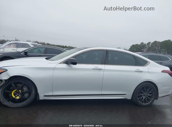 KMHGN4JB0KU299505 2019 GENESIS G80 Белый 