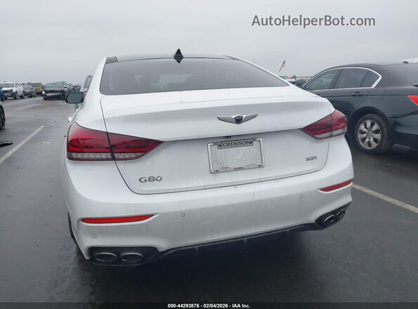 KMHGN4JB0KU299505 2019 GENESIS G80 Белый 