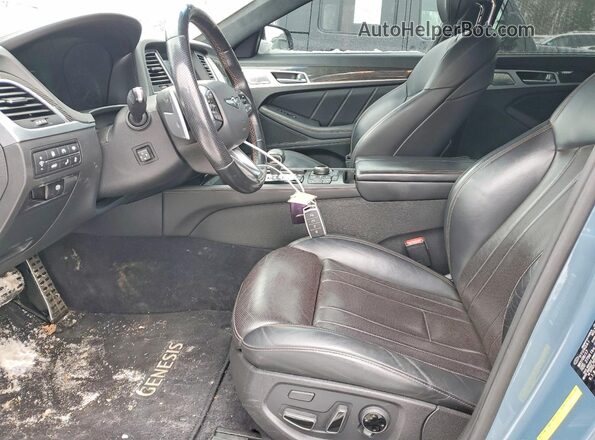 KMHGN4JB3JU236347 2018 GENESIS G80 Teal 