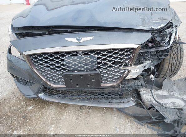 KMHGN4JBXJU247975 2018 GENESIS G80 Gray 