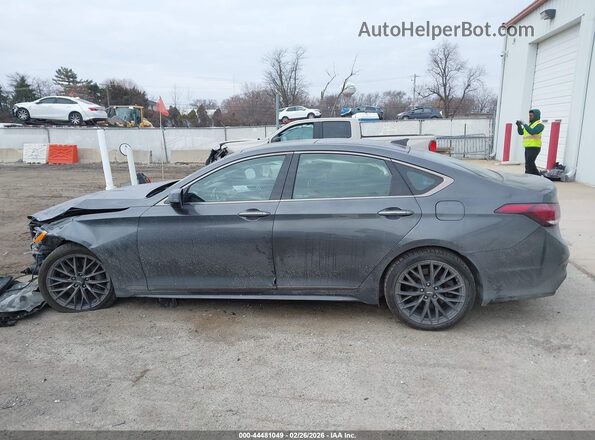 KMHGN4JBXJU247975 2018 GENESIS G80 Gray 