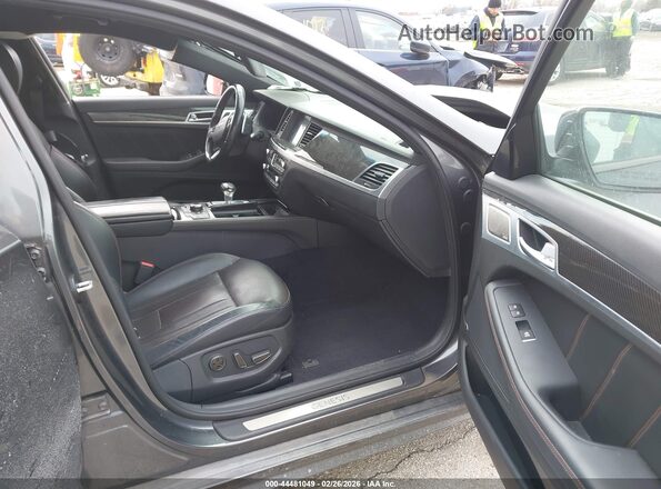 KMHGN4JBXJU247975 2018 GENESIS G80 Gray 