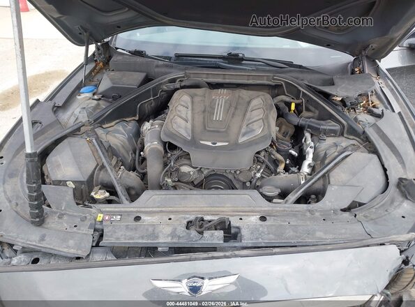 KMHGN4JBXJU247975 2018 GENESIS G80 Gray 