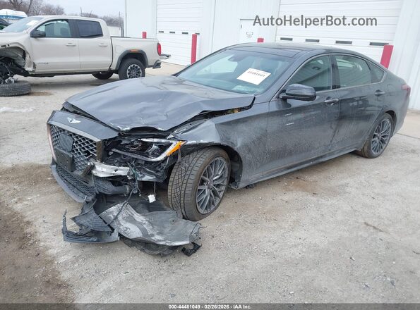 KMHGN4JBXJU247975 2018 GENESIS G80 Gray 