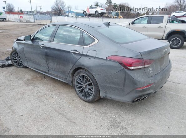 KMHGN4JBXJU247975 2018 GENESIS G80 Gray 