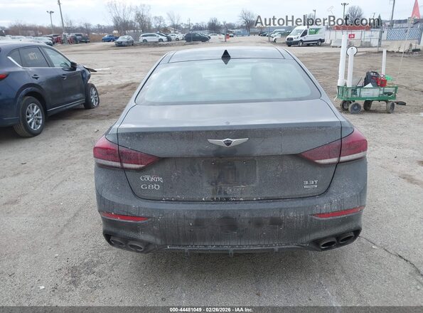 KMHGN4JBXJU247975 2018 GENESIS G80 Gray 