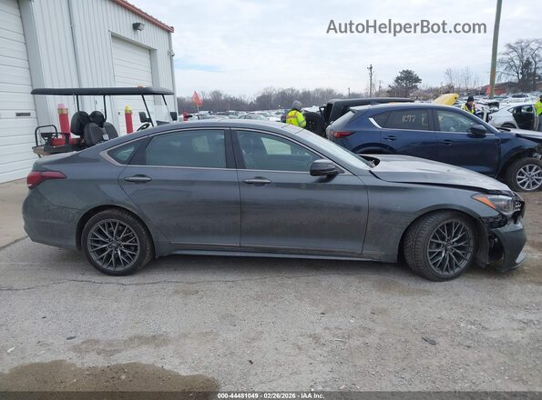 KMHGN4JBXJU247975 2018 GENESIS G80 Gray 