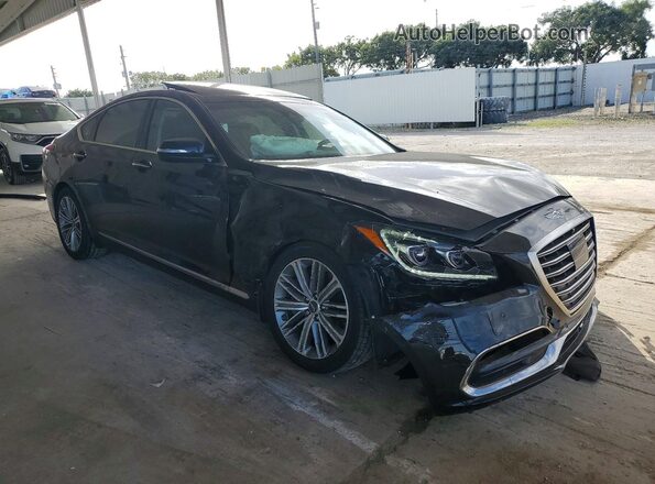 KMHGN4JE2JU280592 2018 GENESIS G80 Black 