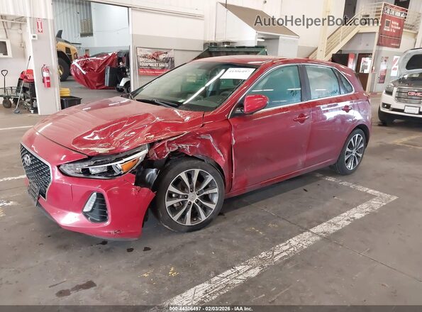 KMHH35LE3JU057653 2018 HYUNDAI ELANTRA GT Red 