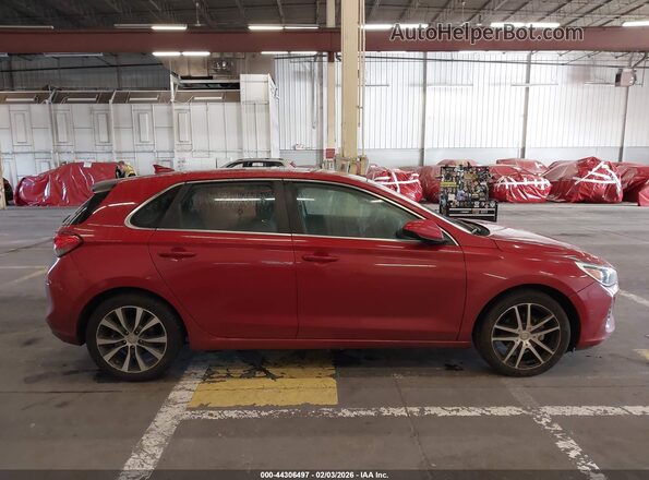 KMHH35LE3JU057653 2018 HYUNDAI ELANTRA GT Red 