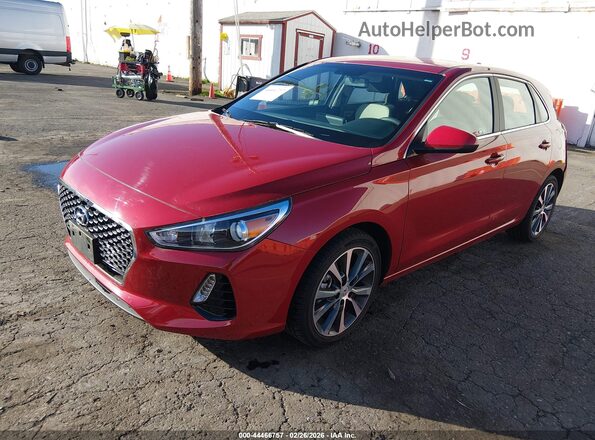 KMHH35LE3LU145993 2020 HYUNDAI ELANTRA GT Red Передня ліва чверть