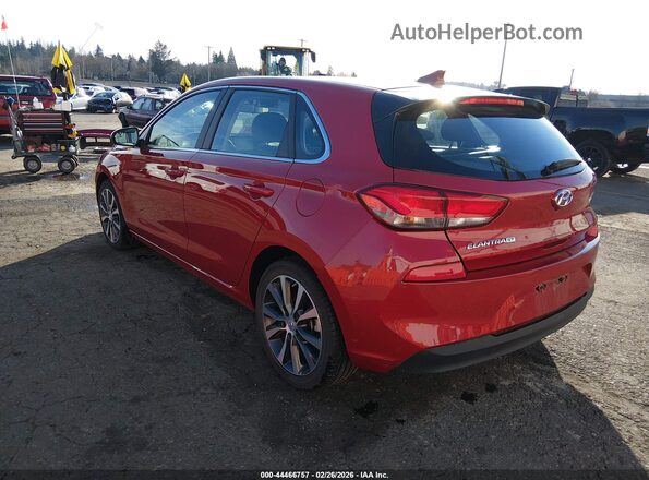 KMHH35LE3LU145993 2020 HYUNDAI ELANTRA GT Red Задня ліва чверть