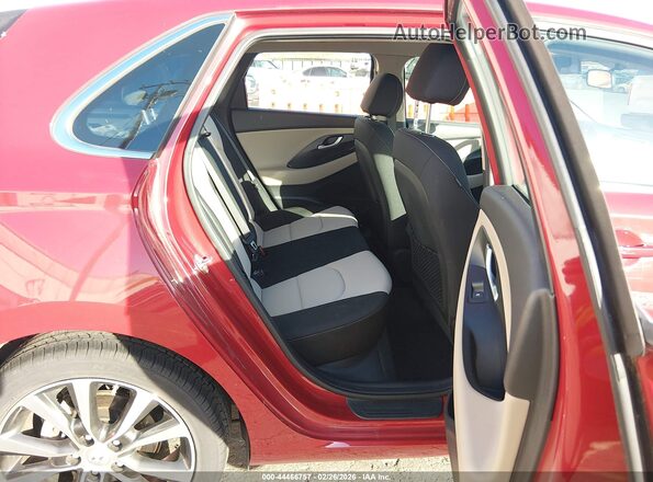 KMHH35LE3LU145993 2020 HYUNDAI ELANTRA GT Red Вид наклейки з VIN-кодом
