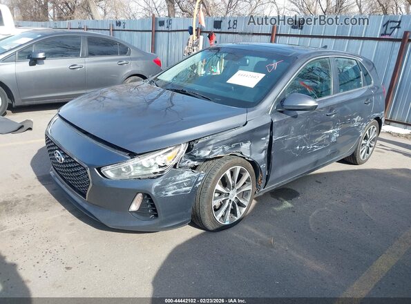 KMHH35LE5JU040689 2018 HYUNDAI ELANTRA GT Gray 