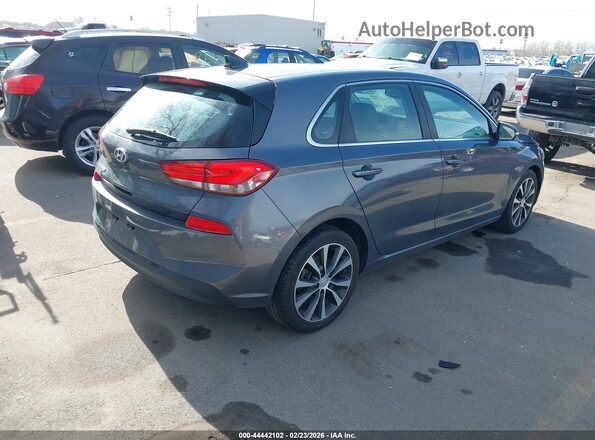 KMHH35LE5JU040689 2018 HYUNDAI ELANTRA GT Gray 