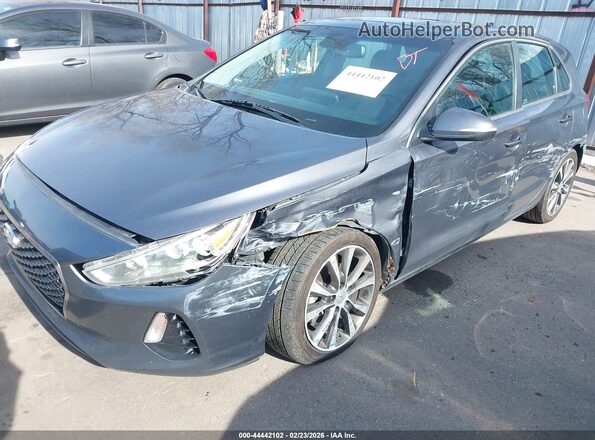 KMHH35LE5JU040689 2018 HYUNDAI ELANTRA GT Gray 