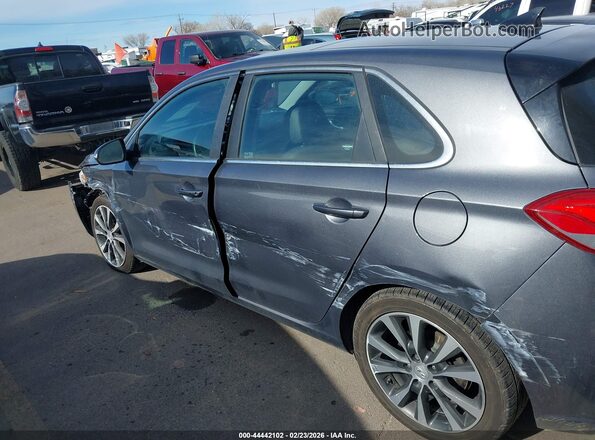 KMHH35LE5JU040689 2018 HYUNDAI ELANTRA GT Gray 