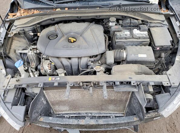 KMHH35LE5KU116624 2019 HYUNDAI ELANTRA Black Vista interior trasera