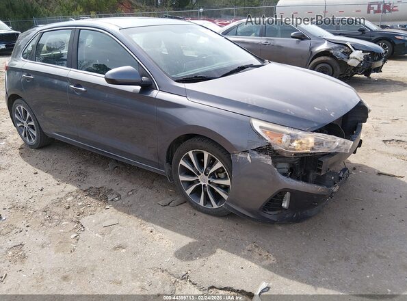 KMHH35LE8JU021196 2018 HYUNDAI ELANTRA GT Серый 