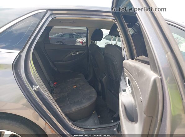 KMHH35LEXJU017814 2018 HYUNDAI ELANTRA GT Gray VIN კოდის სტიკერის ხედი