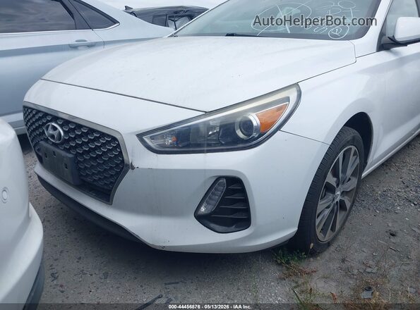 KMHH35LEXKU088710 2019 HYUNDAI ELANTRA GT White Widok zestawu wskaźników
